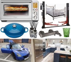 Luxury Homewares & Designer Goods, Exclusive Shop Fittings, Motor Vehicles, Toys, Technology, General Auction & More!
