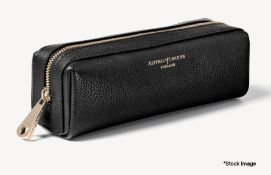 1 x ASPINAL OF LONDON Small London Case In Black Pebble - Boxed - Original RRP £75 - Ref: 6852686/