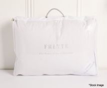 1 x FRETTE Cortina Down Pillow Firm - (51cm X 71cm) - Original RRP £580.00