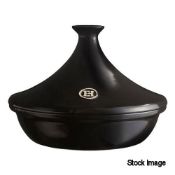 1 x EMILE HENRY 26cm Charcoal Tagine 1.8L - Boxed - Original RRP £99.99 - Ref: 7137056/HJL326/C12/