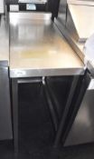 1 x Stainless Steel Fill In Prep Table