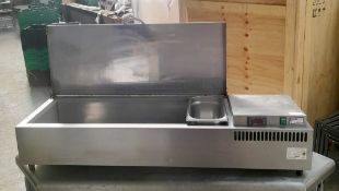 1 x Lincat FPB5 Refrigerated Countertop Food Prep Topping Unit - 5 x 1/3GN - 240v - RRP £1,065