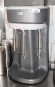 1 x Hamilton Beech Triple Spindle Heavy Duty Drinks Mixer
