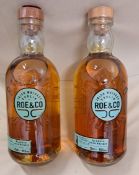 2 x Bottles of Roe & Coe Blended Irish Whisky - Retail Price £64 - Ref: WAS155 - CL866 - Location: