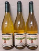 3 x Bottles of 2020 Alban Vineyards Viognier Central Coast White Wine - Retail Price £105 - Ref: