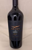 1 x Bottle of 2018 Kaiken Ultra Malbec, Mendoza Argentina - Retail Price £16 - Ref: WAS050 - CL866 -