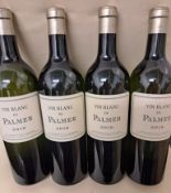 2 x Bottles of 2019 Vin Blanc De Palmer Mis En Bouteille A Cantenac White Wine - Retail Price £700 -