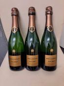 3 x Bottles of 2007 Bollinger R.D. Extra Brut Champagne - Degorge Le 10 Juillet 2020 - Retail