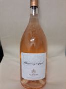 1 x Bottle of 2022 Magnum Whispering Angel Caves D'Esaclans Sacha Lichine - Retail Price £45 -