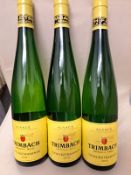 3 x Bottles of 2018 Gewurztraminer Alsace Trimbach - Retail Price £60 - Ref: WAS073 - CL866 -