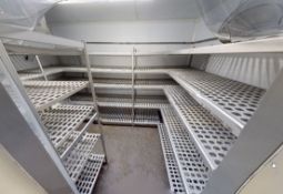 1 x Collection of Cold Room Shelving - Aluminium Shelving With Hygeniec Plastic Perforated Shelves