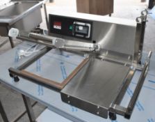 1 x Mono Wren L Countertop Sealer - Stainless Steel - Model FG481-A01 -  240v- 30cm x 30cm Seal