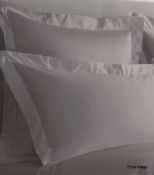 1 x HARRODS OF LONDON Brompton Housewife Pillowcase Pair (50cm X 75cm) - Original RRP £89 - Ref: