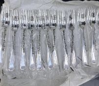 1 x ARTHUR PRICE OF ENGLAND 88-Piece, 12-Place Silver Plate Cutlery Dinner Service - Boxed /