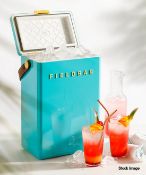 1 x FIELDBAR Fieldbar Drinks Box Cooler With Interchangeable Straps (10L) - Bazaruto Blue - Original