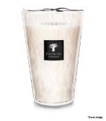 1 x BAOBAB 'White Pearls' Maxi Max Luxury Scented Candle, 35Cm/10Kg - Original Price £440.00
