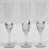 3 x SOHO HOUSE HOME 'Clement' Champagne Glasses (200ml) - Boxed Stock - Original Value £112.50
