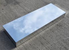 4 x Low Profile Wooden Department Store Retail Display Plinths with Mirrored Surfaces - Ref: