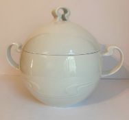 1 x ROSENTHAL Designer Fine China Asimmetria’ Studio-Line Sugar Bowl With Lid - Dimensions: