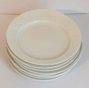 8 x ROSENTHAL Designer Fine China Asimmetria’ Studio-Line ⌀16cm Side Plates - Made In Germany - Ref: