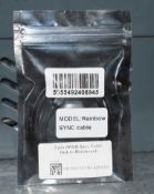 50 x GameMax 3 Pin ARGB Sync Cable Hub To Motherboard - Model: Rainbow - New in Packets
