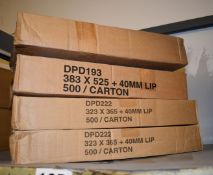 2,000 x Waste Bin Bags - Includes 4 x Boxes of 500 x Bags - New Boxed Stock