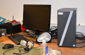 1 x Desktop Computer Featuring an Intel Q9300 Processor, 8GB Ram, 1TB Hard Drive and Nvidia GT710