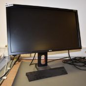 1 x Benq XL2420-B 24 Inch LCD Monitor With Power Cable and Display Lead