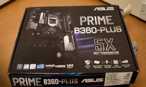 3 x Asus Motherboards For Intel Processors - Includes Original Boxes and Accessories