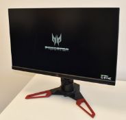 1 x Acer Predator 27 Inch 1440p LED Gaming Monitor - Model XB271HU - 2560 x 1440 Resolution