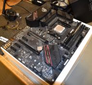 1 x Test Rig PC System Featuring an Asus ROG Strix AM4 Motherboard, Ryzen 5 3600 Processor