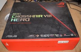 1 x Asus ROG Crosshair VIII Hero Motherboard For AM4 Ryzen Processors - Boxed With Accessories
