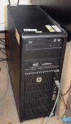 1 x HP Desktop PC Featuring an Intel Xeon E5-1620V2 Processor, 32gb Ram, 250gb SSD, 500gb Hard Drive