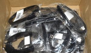 40 x StarTech USB A to Right Angle B Printer Cables - New in Packets - Ref: AC109 GFMR - CL646 -