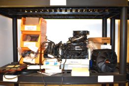 1 x Assorted Collection of PC Cooling Accessories Including Heatsinks, Fans, Backplate Brackets