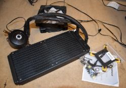 1 x Gamemax Iceberg 240mm CPU Liquid Cooler With Intel Fittings and Corsair Fans