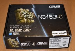 1 x Asus N3150I-C Mini ITX Intel Celern Quad Core Motherboard With Box and Accessories