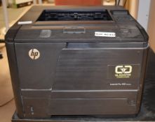 1 x HP LaserJet Pro 400 Laser Printer - Model M401dne