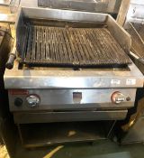 1 x Angelo Po Chargrill Gas Griddle Cooker - 80cm Wide