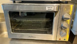 1 x Italianox Countertop Oven With a Stainless Steel Finish
