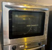 1 x Gastrotek Countertop Commercial Oven With a Stainless Steel Finish