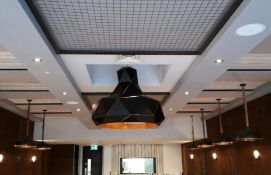 1 x Contemporary Geometric Ceiling Light Pendant