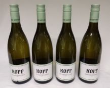 4 x Bottles of 2017 Kopp Weissburgunder - Retail Price £60 - Ref: WAS378/CR15- CL866 - Location: Alt