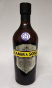1 x Bottle of Kamm & Sons British Aperitif - 700Ml - Retail Price £50 - Ref: WAS468/CR11 - CL866 -