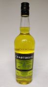 1 x Bottle of Chartruese Yellow Liqueur - Retail Price £45 - Ref: WAS390/CR7- CL866 - Location: Altr