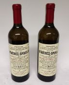 2 x Bottles of 2019 Bodegas Ximenez Spinola 'Fermentacion Lenta' Pedro Ximenez - Retail Price £60 -