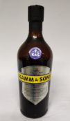 1 x Bottle of Kamm & Sons British Aperitif - 700Ml - Retail Price £50 - Ref: WAS469/CR11 - CL866 -