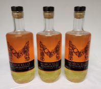 3 x Bottles of Morocello Blood Orange Citrus Liquer - Retail Price £105 - Ref: WAS515/CR14 - CL866 -