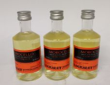 3 x Bottles of Morocello Citrus Liqueur - 5cl Bottles - Retail Price £18 - Ref: WAS519/CR15 -
