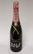 1 x Bottle of 2015 Moet & Chandon Champagne Grand Vintage Rose - Retail Price £75 - Ref: WAS369/